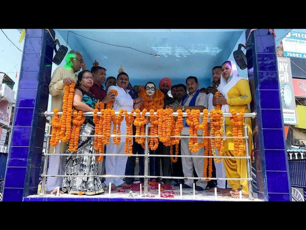 रुद्रपुर में धूमधाम से मनाई गई डॉ. आंबेडकर जयंती